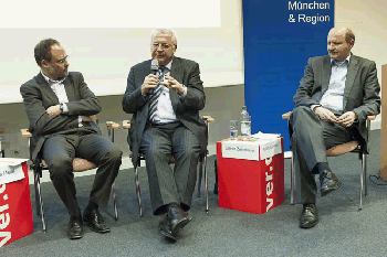v.l. Prof. Dr. Klaus Meier, Lorenz Zehetbauer, Dr. Roland Scheble